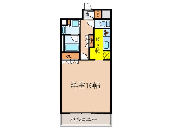 桃山台アルビラの物件間取画像